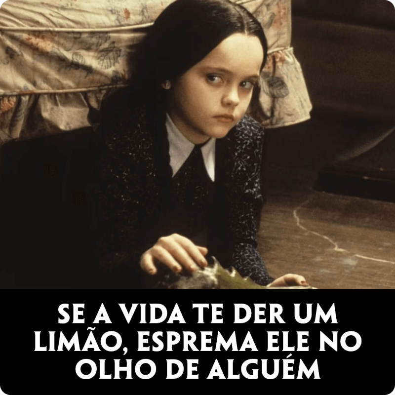 Wandinha Addams se apaixonaria discretamente por você?